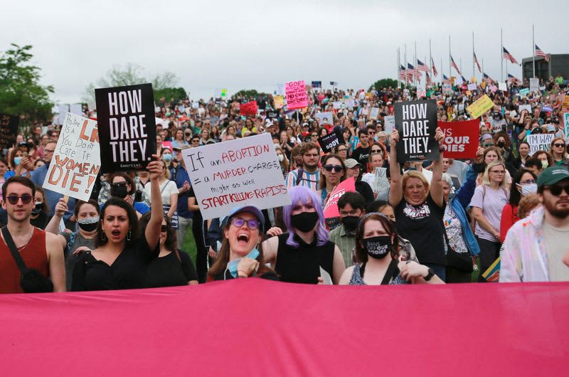 Thousands in U.S. march under 'Ban Off Our Bodies' banner for abortion rights 21 origin 1