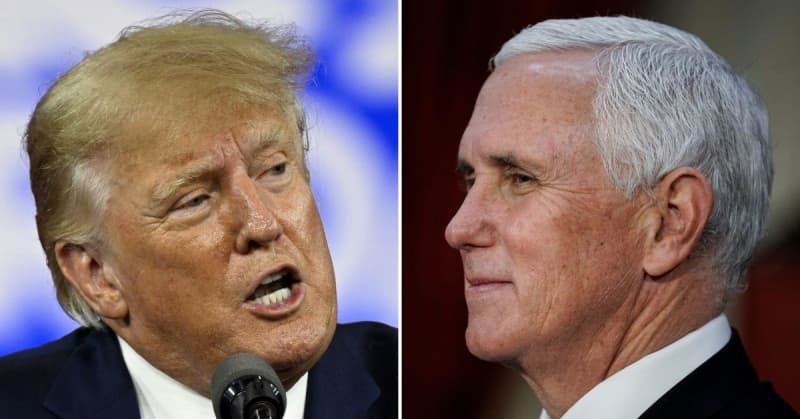 'Desperate To Chase His Lost Relevance': Donald Trump SLAMS Mike Pence's 'Plans' To Run For President In 2024 6 origin 1