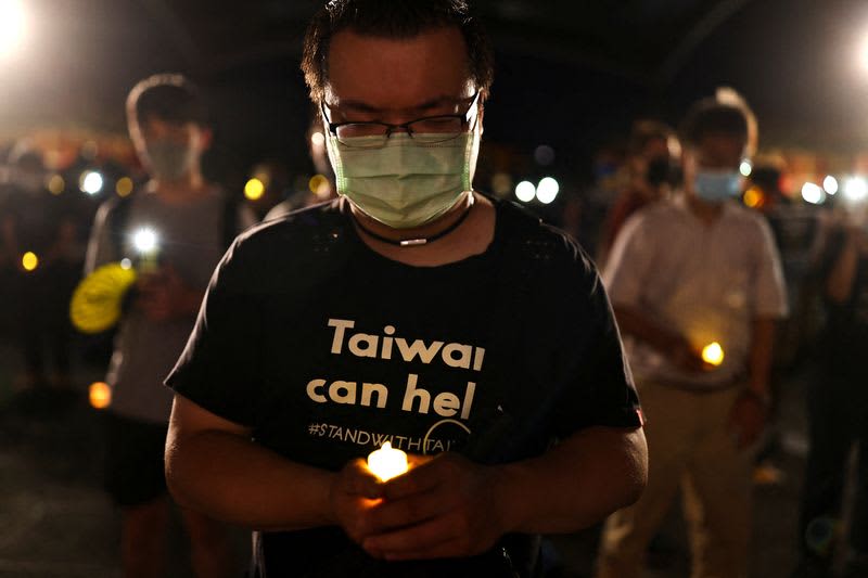 Hundreds gather to mark Tiananmen anniversary in Taiwan 12 origin 1