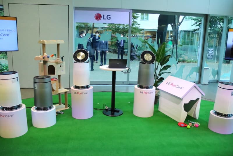 「LGエレクトロニクス・ジャパン」ペットと共に暮らす世帯に向けた新モデルの空気清浄機が発売