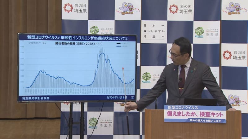 Governor Ono "Thorough measures to prevent new corona infection" / Saitama Prefecture