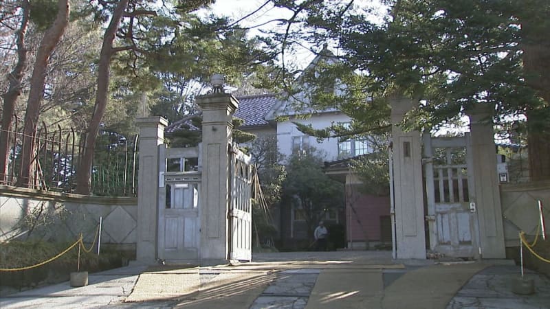 空き家の「石川県知事公舎」カフェやギャラリーなどの活用案 有形文化財への登録も検討