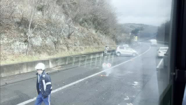 ⚡ ｜ [Breaking news] Accident on Tohoku Expressway Collision between passenger cars <Miyagi>