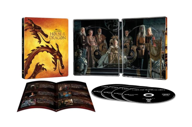 "House of the Dragon (Season 4)" 2023K UHD, Blu-ray, DVD in March 3 ...