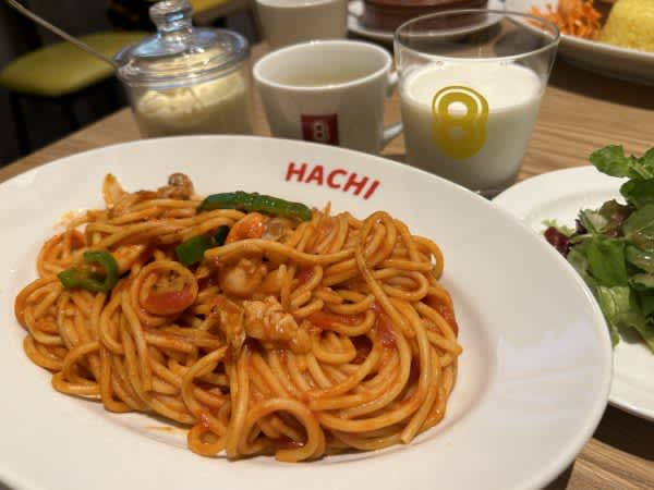 「変なホテル」の朝食で日本一のナポリタンを食べてきた【MAGO HACHI KITCHEN】