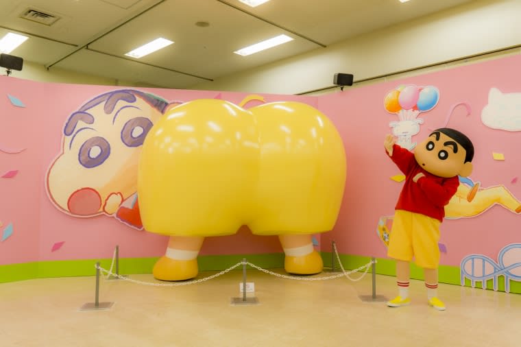 A huge "buttocks" appears in Ikebukuro Crayon Shin-chan's 30th anniversary "experience-based exhibition" begins