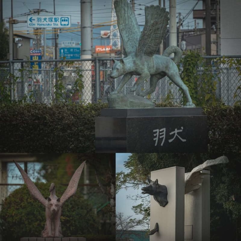 ようこそ、ここは「羽犬」の街――　福岡・筑後市に奇妙なオブジェが点在している理由