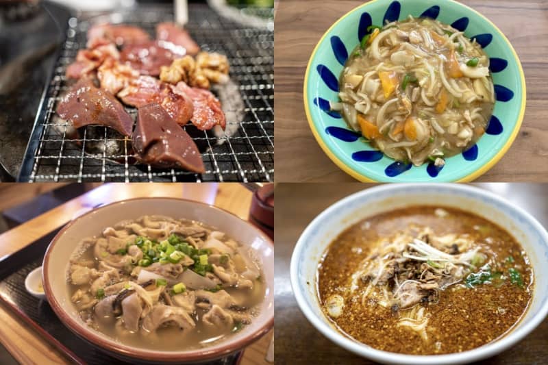 4 Soul Food Selections from Tochigi, Hokkaido, Saitama, and Okinawa!Tantanmen, pork offal, etc.