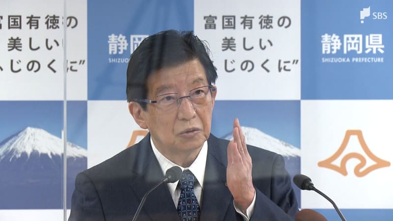"The maglev train is in a life-or-death crisis." Governor Kawakatsu of Shizuoka Prefecture develops an "unnecessary argument."