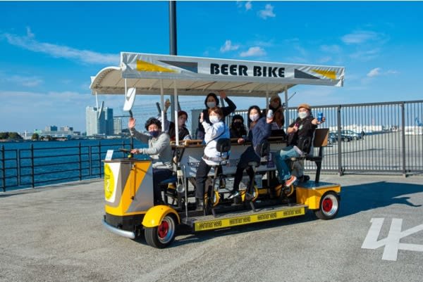 クラフトビールの街「横浜」を最大限楽しむ観光ツアー「横浜ビアバイク」 2023年 新ツアーを発表