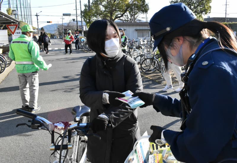 自転車の盗難増加、警察が施錠徹底呼び掛け　マンションなど駐輪場で被害増