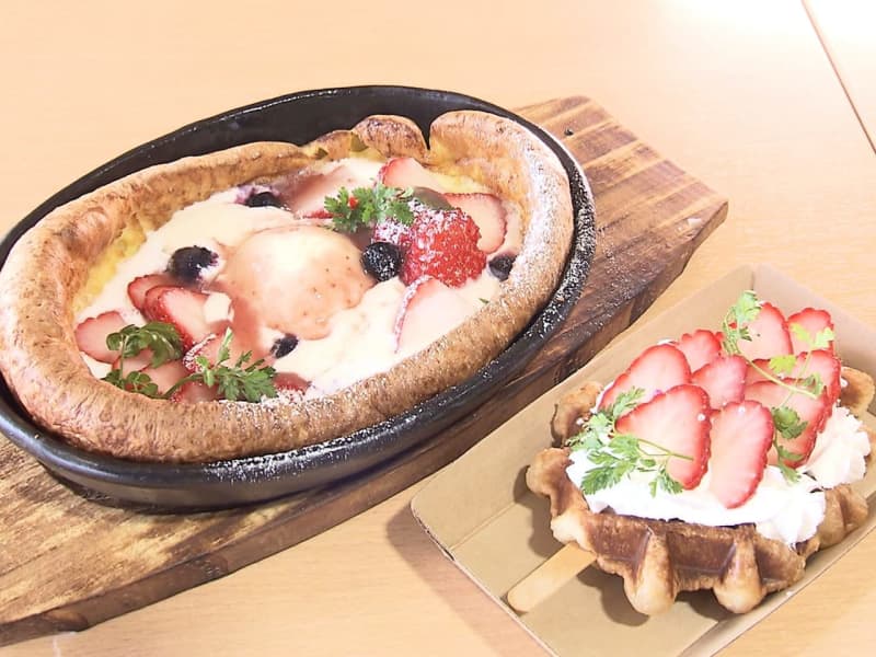 Release of new sweets using strawberries "Mino Musume" from Yamagata City, Gifu Prefecture Yamaken Basket