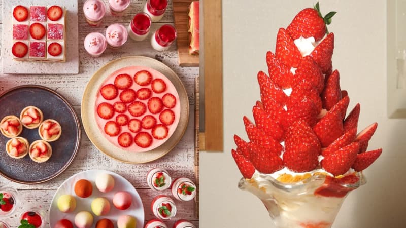January 1th is "Good Strawberry Day" Even in Nara, the menu using strawberries has been lifted [What day is today in Nara Prefecture? ]