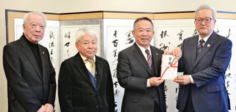 「子どもたちに元気と安心を」那覇西ロータリークラブが3回目の寄付　今後も継続へ