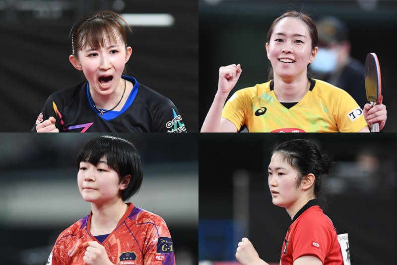 早田ひなが平野美宇を圧倒。石川、横井、木原が準決勝進出【全日本卓球 女子シングルス】