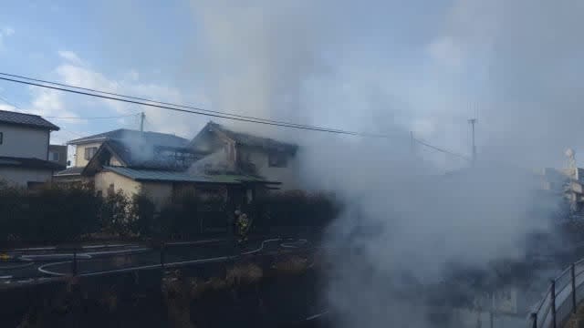 ⚡ ｜ [Breaking news] Two houses burnt down Check for injuries Miyagi Iwanuma