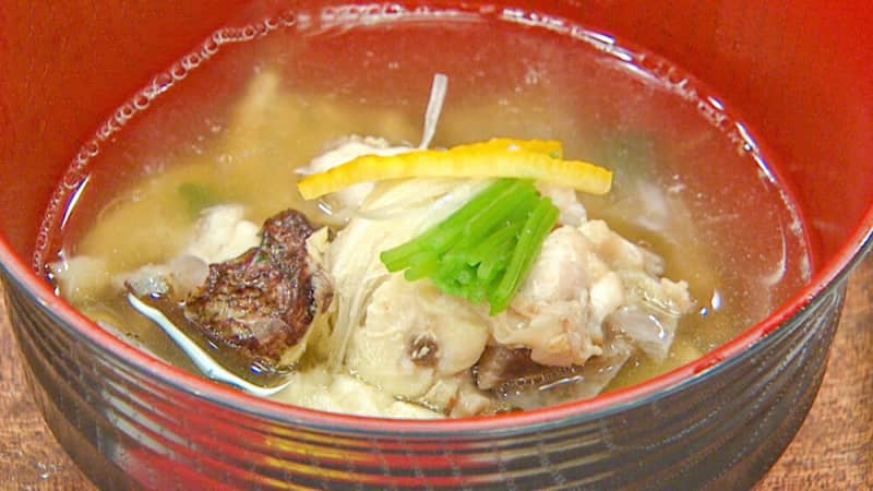黄綬褒章受章の達人が伝授、旨味たっぷり！「タイのうしお汁」の作り方