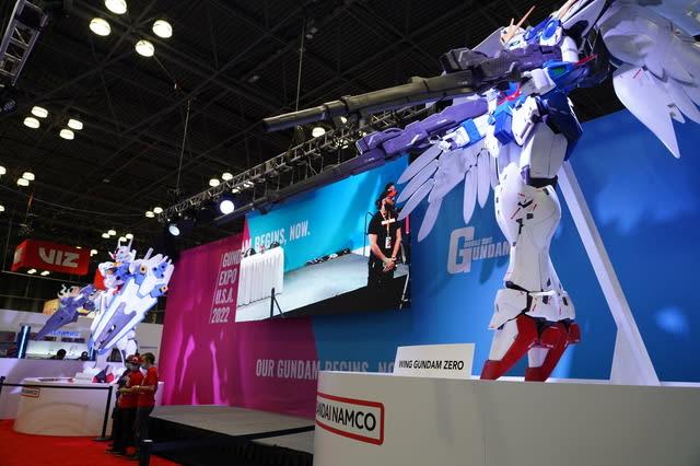 「Anime NYC 2022」会場には巨大ガンダムのモニュメントも！「MixBox meet…