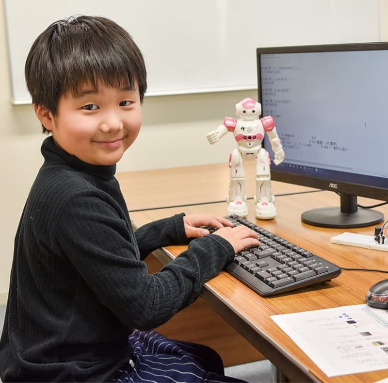 プログラミング検定 ８歳の大池さん１級合格 「ロボットを動かしたい」　川崎市中原区