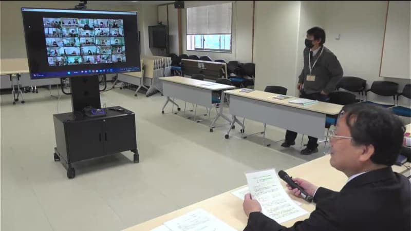 薩摩川内市４８コミュニティとのホットライン　市長とオンラインで初接続　今後防災に活用　鹿児島県