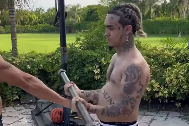 Lil Pump Shows Before and After Weight Loss Pho…
