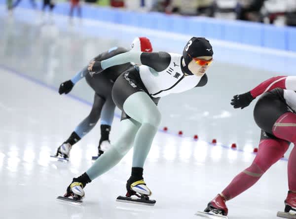 富田がスピード女子1500で7位入賞　冬季国体スケート