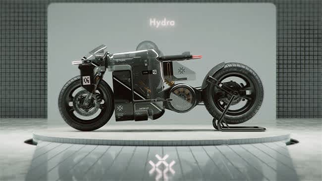 ディストピアを駆け抜けろ！ サイバーパンク感がたまらない近未来型バイクコンセプト「Hydra」