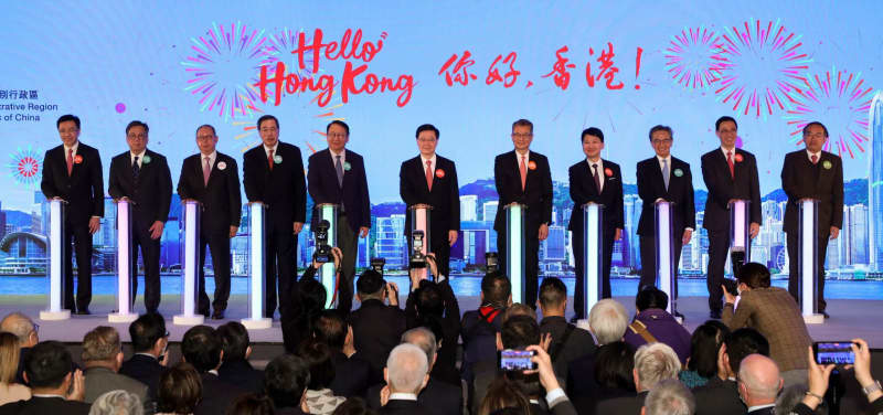 「ハロー香港」キャンペーンを開始
