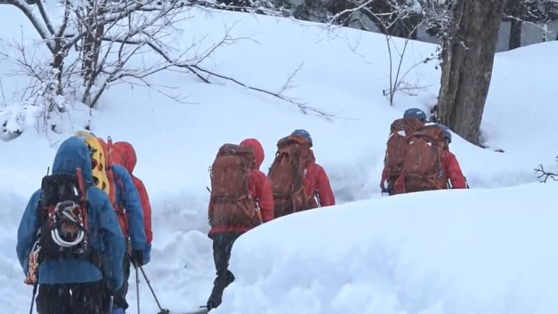 冬山登山で６３歳女性が行方不明　米山を警察と消防が捜索【新潟・柏崎市】　