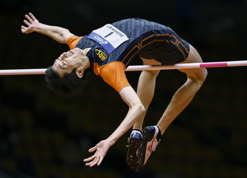 走り高跳び、赤松が大会新V　陸上の日本室内選手権