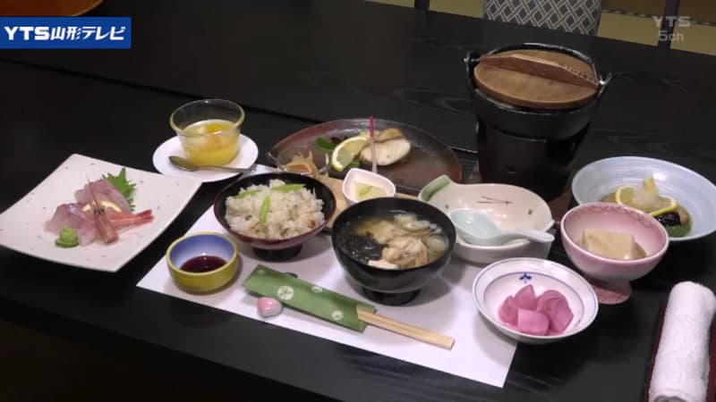 カニ・タラ・フグ等 日本海の味覚「温海旬御膳」鶴岡市