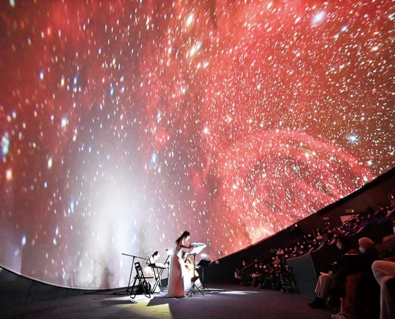 博物館コンサート 星空に音色響く プラネタリウムで初開催　相模原市中央区
