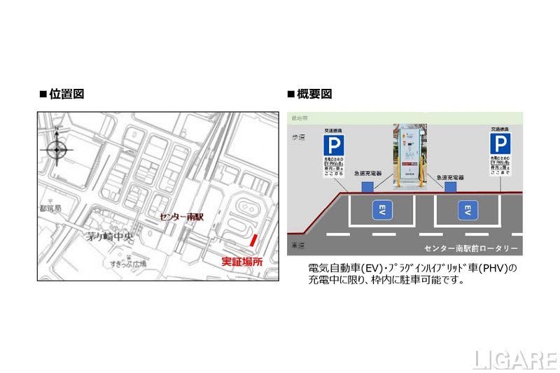 横浜市とeMP、EV充電器を公道に設置し課題や有用性の検証実証実施