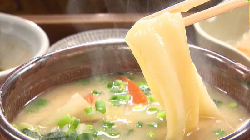 寒い日にはぴったり！モチッとした食感で大分で人気の「だんご汁」って？