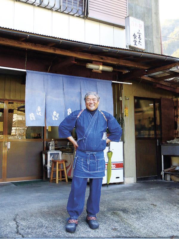 Inherited the restaurant from his mother and pursued his own way of beating Furuta Shokudo (Tsurugi Town), creating a new style in the mountains of Handa