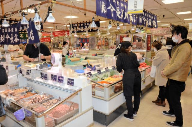 海鮮弁当や総菜、スイーツなど人気商品集合　春の北海道展　福島県郡山市のうすい百貨店で開幕