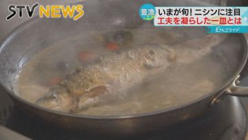 [Big catch!Let's taste herring] Herring continues to be a bountiful catch. Arranged menus are popular