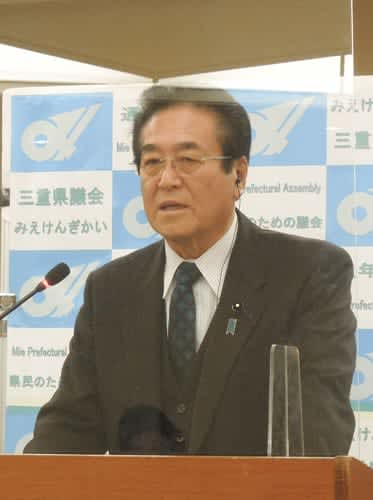 前野県議長「違法でない」　鈴木氏代表の自民支部に企業寄付　三重