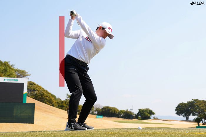 22年パーオン率3位の岩井明愛　アイアン上手の共通点は「お尻と右ヒジが同じ位置」【女子初シード…