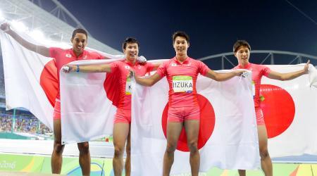 400メートルリレー日本代表がリオ五輪で銀メダルを獲得した秘訣とは