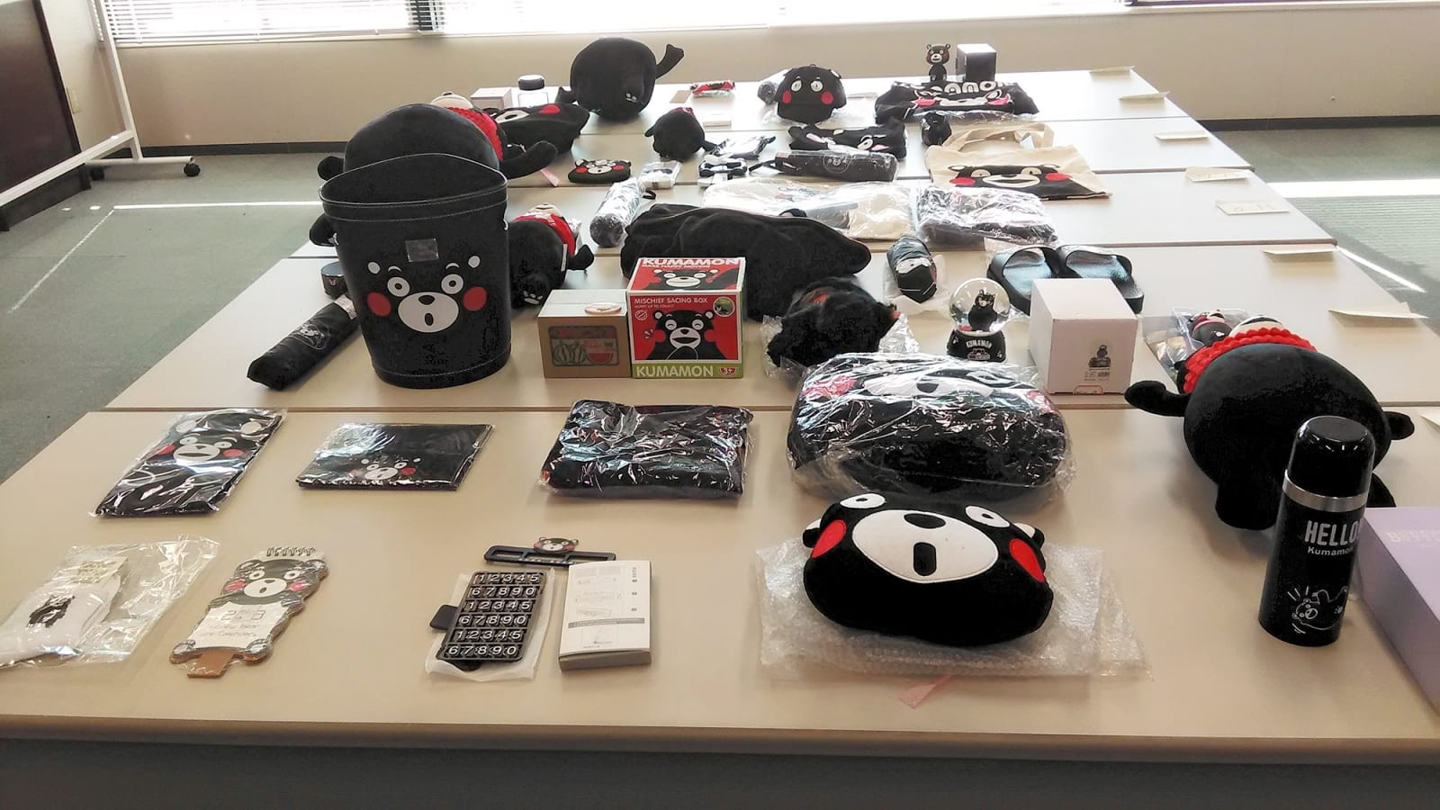 中国国内で販売されていた無許可のくまモングッズ