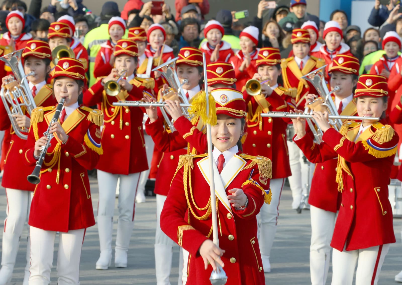 北朝鮮応援団が演奏会 E Start ニュース