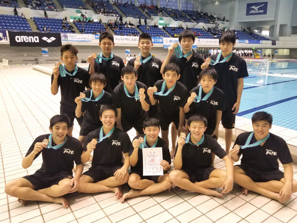 水球JOCで全国3位　三重WPスターズ