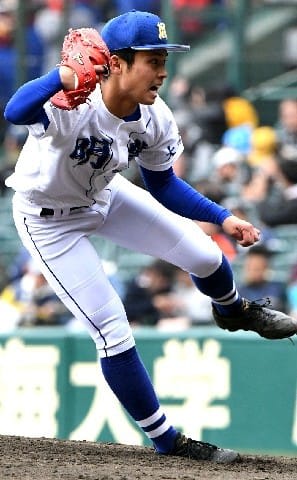 明豊２年生エース、兄の夢継ぐ　若杉投手　準決勝で先発「夏こそ優勝」