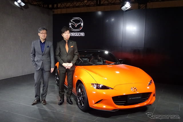 マツダ 前田常務「ロードスターは宝でありブランドの象徴」…オートモビルカウンシル2019