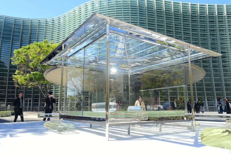 「吉岡徳仁　ガラスの茶室 – 光庵」、国立新美術館で特別公開