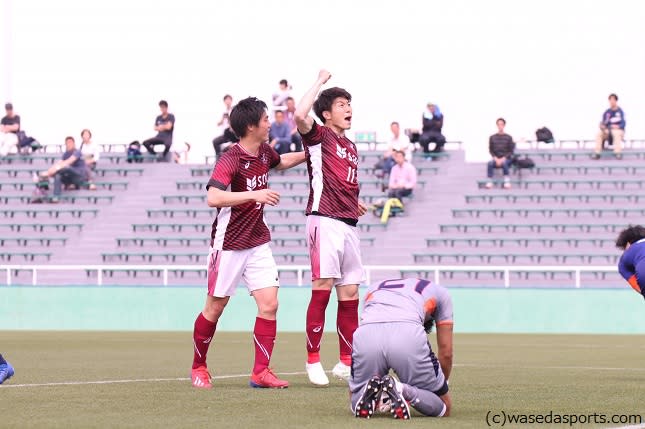 待望の白星！早稲田が天皇杯予選決勝へと駒を進めた