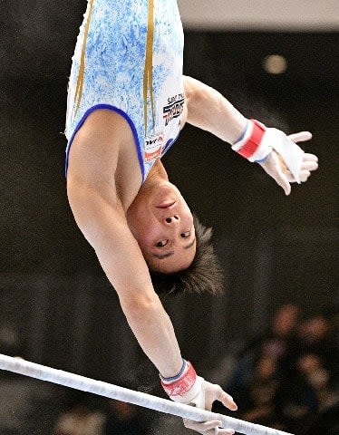 前野（個人総合）自己最高６位　鹿屋体大出身　世界体操代表に望み　体操全日本選手権
