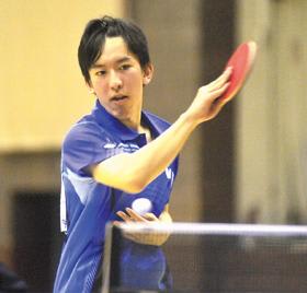 室蘭地区春季高校・中学卓球大会で石野、中山が優勝