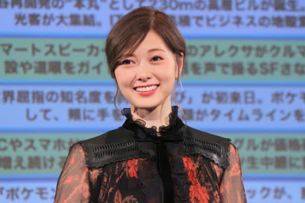 「まいやん」でおなじみの白石麻衣　容姿端麗なトップアイドルの知名度と支持率は…　話題になった写真集では、美しい表情と女性らしいスタイルを披露し多くの人から注目されたのではないだろうか。